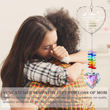Sympathy Gifts for Loss of Mom, K9 Crystal Suncatcher Memorial Gifts for Loss of Mother, Condolence Bereavement Remembrance Gifts in Memory of Mom