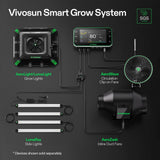 VIVOSUN G4 4" 195 CFM Inline Fan &Smart Controller, Aerozesh for IndoorGrow