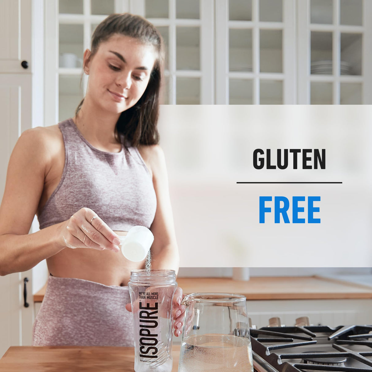 Isopure Zero Carb 100% Pure Whey Isolate Protein Powder, Lactose Free, Gluten Free, With Vitamins, Creamy Vanilla, 25g Protein Per Serving, 4.5 Lbs, 66 Servings (Packaging May Vary)