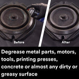 3M Industrial Cleaner and Degreaser, Citrus Base, Net Wt 18.5 oz, Removes Sticky Residue, Dirt, Grease, Grime, Tar, Oil and Ink in Seconds, Non-Corrosive