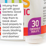 Silver Fern Brand Kids Ultimate Probiotic - 2 Bottles - 30 Chewable Tablets Each - Sugar & Gluten Free - Children's Dietary Supplement - DNA & Survivability Verified - Digestive & Immune Support