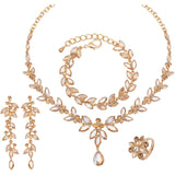CSY Elegant Bridal Jewelry Sets Wedding Prom Homecoming Gown Accessories