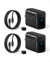 Anker 45W USB C Charger Block, 2-Pack Type C Charger Fast Charging