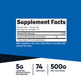 Nutricost Creatine Monohydrate Powder (Mandarin Orange, 500 Gram) - Micronized Creatine Supplement - Vegan, Non-GMO, Gluten Free