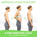 BodyTree Posture Corrector Yoga Cross Stick - Back Pain Relief for Men Women - Stretcher and Straightener for Upper and Lower Back - Stretch Pole - Neck Hump Equipment bar Device Brace