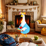 Aymolas Back to School Porch Goose Outfits Teacher Goose Costume