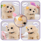 16 Pcs Robot Dog Toys for Girls, Toys for 3 4 5 6 7 8 Year Old Girls Kids