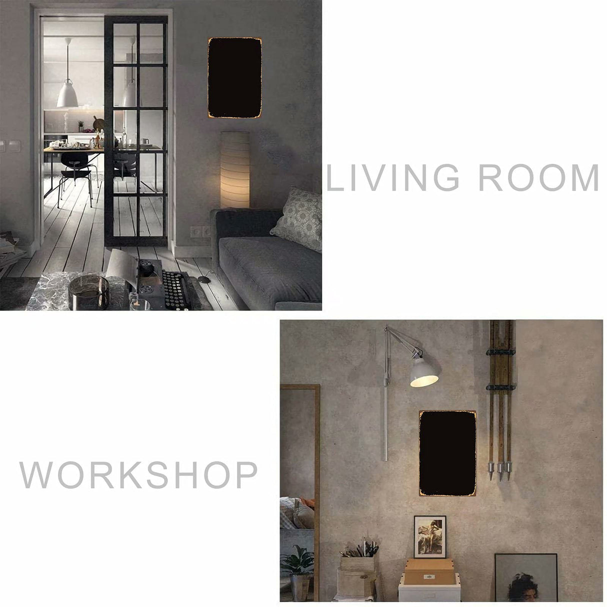 JIUFOTK Hobo Symbols Wall Decor 8x12 Inches - Metal Signs for Kitchen, Bathroom, Home & Retro Plaque Gifts