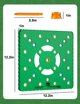 Seed Spacer Tool for Square Foot Gardening Grid and Raised Bed Planting Kit