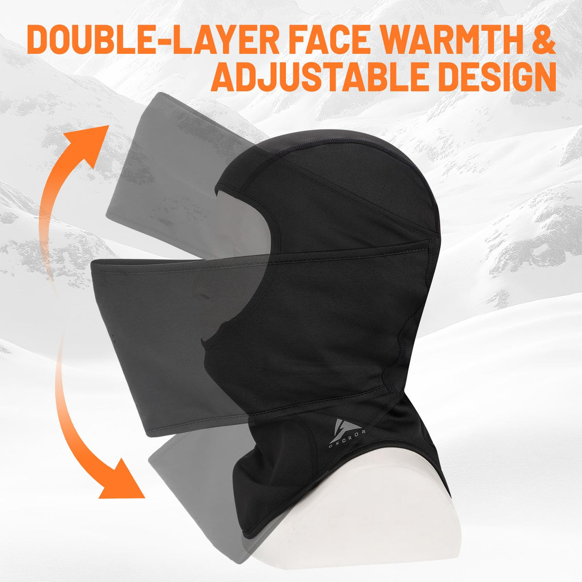 GXCROR Winter Balaclava Ski Mask,Windproof & Thermal