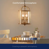 FLSNT 60 Watts Equivalent LED Chandelier Light Bulbs, Dimmable CA11 LED E26 Base Candelabra Bulbs, 2700K Soft White, 12 Pack UL,CA65 Listed.