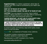 GREEN VALLEY NATURALS Stem Cell Supplement - Organic Tibetan Sea Buckthorn-Resveratrol, Vitamin D, Bishop's Hat Extract (1 Bottle, 60 Count)