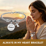 HAPPARY Silver Bracelets for Women Men,Custom Memory Bracelets for Loss Loved One with Name Dates,Personalized Adjustable Bracelet,Sympathy Bracelet for Loss of Husband,Memorial Angel Charms Keepsake