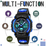 Boy Digital Watch Gifts for 5-15 Year Old Boys Girl Teen, Sports Watch Toys for 6-16 Year Old Boy Girl Present for Kids Age 6-16