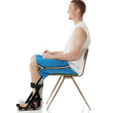 Plantar Fascitis Night Splint Adjustable Leg Support Brace for Fascia, Tendon and Calf Stretching, Heel and Bone Spur, Arch Pain Treatment Fit Right or Left Foot, Grey, Medium