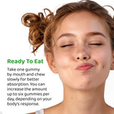 HOLYMARY Yerba Mate Gummies, Raspberry Flavor - Energy, Focus, Power Vegan, Non-GMO, Natural Ingredients, Gluten Free, 50 Delicious Supplement Gummies