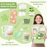Gift Baskets for Women, 11pcs Unique Happy Birthday Gifts for Women, Best Inspirational Get Well Christmas Ideas Box w/ Daisy Cup Her Teen Girl Sister Friend Friendship Mom - BRIGHTEN UP HER DAY!