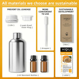 HIQILI 16 Fl Oz Orange Essential Oil, Pure and Natural for Diffuser, Skin - 500ML