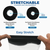 Blue Shoe Guys Reusable Waterproof Picc Line Cast Covers For Shower Arm, L/XL for Proper wound protection PICC Line Shower Cover and Waterproof Sleeve Protector for IV, Shower sleeve for Upper Arm