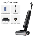 DREAME H12 Pro Gen2 Vacuum Mop, 0 Tangle Wet Dry Vacuum Cleaner, Cordless Vacuum Mop All-in-One for Hard Floors, 180° Lie-Flat Floor Cleaner Machine with 194°F Hot Self-Cleaning, 50Mins Runtime