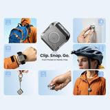 sofirn SE1 Keychain Flashlight, 300 Lumens Small EDC Flashlight with UV Light & RGB, Rechargeable Mini Light with Magnetic Base, Waterproof Pocket Flashlight for Everyday Carry (Grey)