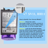 BOTKK 10000mAh Professional Replacement for Dyson V7 Battery SV11