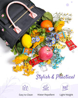 GLORIEROO Deluxe Insulated Lunch Box Bag Women - Leakproof Waterproof Cooler with Multi Pockets Removable Strap for Work Picnic - Teacher Mothers Day Christmas Birthday Gifts