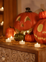 merrynights LED Candles, Tea Lights Candles Battery Operated Bulk, 50-Pack Long-Lasting 200 Hours Flameless Tealight Candles, Realistic Tea Lights for Christmas Halloween Wedding, 1.5'' D X 1.25'' H