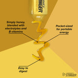 Honey Stinger Energy Gel Variety Pack 12 Packs Each of Gold and Organic Fruit Smoothie Gluten Free & Caffeine Free Sports Nutrition for Home & Gym, Pre and Mid Workout