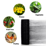 POYEE Bird Netting, 7.5x100FT Heavy Duty Garden Netting