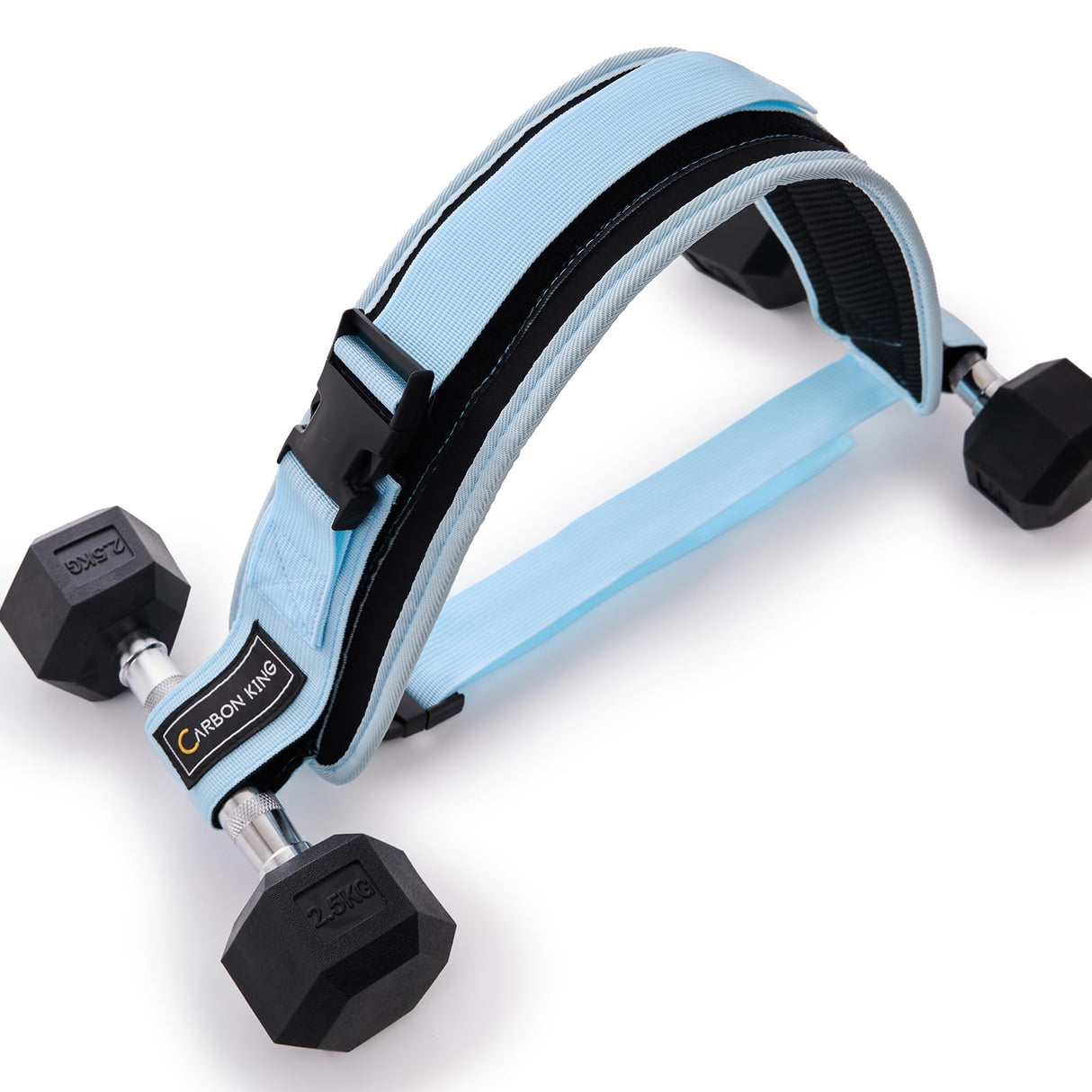 Hip Thrust Belt for Dumbbells Heavy，Booty Belt for Hip Thrust，Dumbbell Belt for Hip Thrust Sky Blue