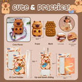 Capybara Stationery Gift Set for Kids,28 Pcs Cute School Supplies Kit with Pencil Case,Notebook,Stickers – Practical and Fun Christmas, Easter or Birthday Gift Ideas for 6–12 Years Old Girls & Boys