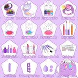 Heaning Kids Washable Makeup Girl Toys - Real Make up Set for Kid Children Princess Dress Up Pretend Play Christmas Birthday Gifts Toys for Girls 3 4 5 6 7 8 9 10 11 12 Year Old