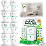 8PCS Power Plug Pro Energy Saver 2026 Updated New Stop Watt Energy Saving Device Intelligent Electricity Electric Saving Box Smart Plug in Power Box Power Factor Saver Household Power Plug-in
