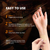 TOTCLEAR Party Relief Patches: Party Recovery Patches - Use Before Drinking Wake Up to a Better Morning (41pcs)