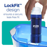 PUR Plus Water Filter Replacement for Pitchers & Dispensers, 6-Month Supply, 3 Count, Blue (PPF951K3)