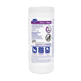 Oxivir Diversey 1 Disinfectant Wipes, AHP Hydrogen Peroxide Cleaner, Multi-Surface Cleaner for Home & Commercial Use, Medium Wipes, 60 Count Slim Canister