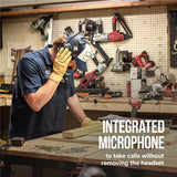 3M WorkTunes Connect + AM/FM Wireless Hearing Protector with Bluetooth Technology, Bluetooth Hearing Protection with a 26 dB Noise Reduction Rating
