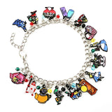 HYTAIBB Alice Wonderlnd Bracelet Charm Alices Bracelet Gifts for Woman