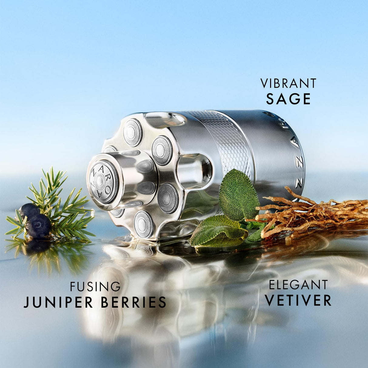 Azzaro Wanted Eau de Parfum - Energizing & Intense Mens Cologne - Woody, Aromatic & Spicy Fragrance - Juniper Berries, Sage, Vetiver - Lasting Wear - Luxury Perfumes for Men - Travel Size, 1.6 Fl. Oz