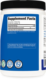 Nutricost Creatine Monohydrate Powder (Blue Raspberry), 500 Grams (1.1 LBS)