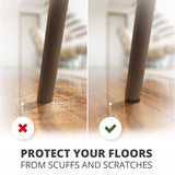Felt Furniture Pads X-PROTECTOR - 10 Pack Premium 8”x6” Heavy Duty 1/5” Felt Sheets! Cut Furniture Felt Pads for Furniture Feet You Need – Best Furniture Pads for Hardwood Floors! Brown
