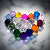MerryNine 20Pack Crystal Ball 0.8"/20mm Prism Sun Shine Catcher Rainbow Pendants Maker, Hanging Crystals Prisms for Windows, for Feng Shui, for Gift (Multicolor)