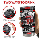 SANDJEST Truck Driver Tumbler 20oz Stainless Steel Insulated Travel Mug Cup for Men Dad Husband Trucker Gifts for Birthday Christmas Fathers Day