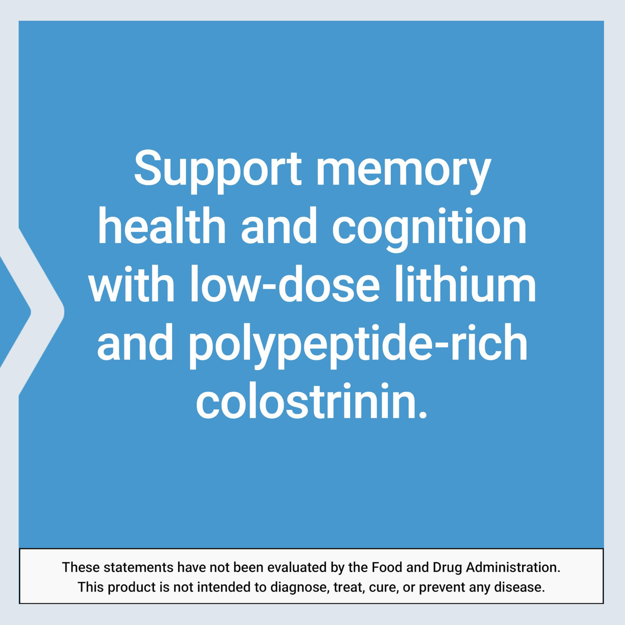 Life Extension Memory Protect, Lithium, colostrinin Milk peptides, Memory and Cognitive Health Support, Gluten-Free, Non-GMO, 12 colostrinin-Lithium (C-Li) Capsules, 24 Lithium (Li) Capsules