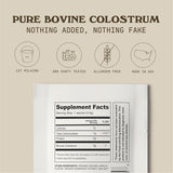 COWBOY COLOSTRUM Powder - Bovine Colostrum Powder for Women & Men - First Day Milking Whole Colostrum - Grass Fed Colostrum Supplement for Gut Health, Immunity, Skin & Hair (Unflavored, 40 Servings)