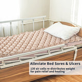 Alternating Air Pressure Mattress, Bedsore Mattress for Elderly Bedridden Patients, Hospital & Home Mattress Topper with Quiet Pump Waterproof, Heat Resistant Ulcer Cushion Pad