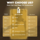 GU Energy Original Sports Nutrition Energy Gel, Vegan, Gluten-Free, Kosher, and Dairy-Free On-the-Go Energy for Any Workout, 24-Count, Vanilla Bean