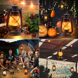 Marlrin USB Rechargeable Lanterns 2 Pack with Remote Control 4 Modes Lights