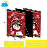 Seasonal Garden Flags Set of 12 Double Sided 12 x 18 Inch Yard Flags, Small Garden Flags for Outside, Fall Winter Halloween Christmas Outdoor Flags, Holiday Flags for All Seasons